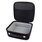 Oasis Insulated Lunch Box with Ice Flex Tub Lining 2.5L - Black