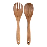 Alfresco Lane Salad Servers Acacia Wood - 2 Pack
