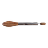 Alfresco Lane 23cm Serving Tongs - Acacia Wood & Stainless Steel