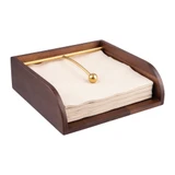 Alfresco Lane Napkin Holder - Acacia Wood