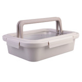 Alfresco Lane Chill & Carry Grazing Box with Handles - Mushroom Grey