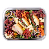 Alfresco Lane Chill & Carry Grazing Box with Handles - Mushroom Grey
