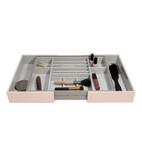 Stackers Expandable Drawer Slider Makeup Organiser - Blush