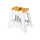 Vigar Compact 2 Step Folding Step Stool - White