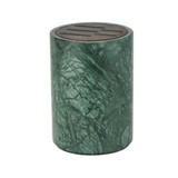 Furi Five Slot Round Knife Block - Green Marble