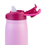 Oasis Flip-Top Insulated Stainless Steel Drink Bottle 600ml - Rhinestone