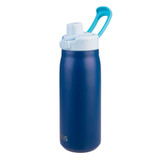 Oasis Flip-Top Insulated Stainless Steel Drink Bottle 600ml - Surf
