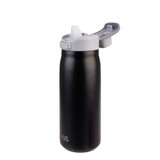 Oasis Flip-Top Insulated Stainless Steel Drink Bottle 600ml - Shadow