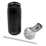 Oasis Flip-Top Insulated Stainless Steel Drink Bottle 600ml - Shadow