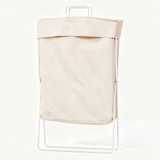 Howards X-Frame 40L Collapsible Laundry Hamper with Carry Handle - Metal