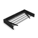 Howards Wall Mounted Retractable Clothes Airer 80cm - Black
