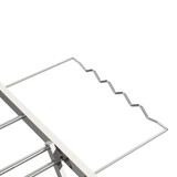 Howards Stainless Steel Clothes Airer with Extendable Coat Hanger Rails