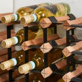 Howards Mahogany Wooden Wine Rack Connector Clip - 3.5cm
