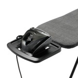 brabantia Ironing Board Size B with Solid Steam Iron Rest - Denim Black