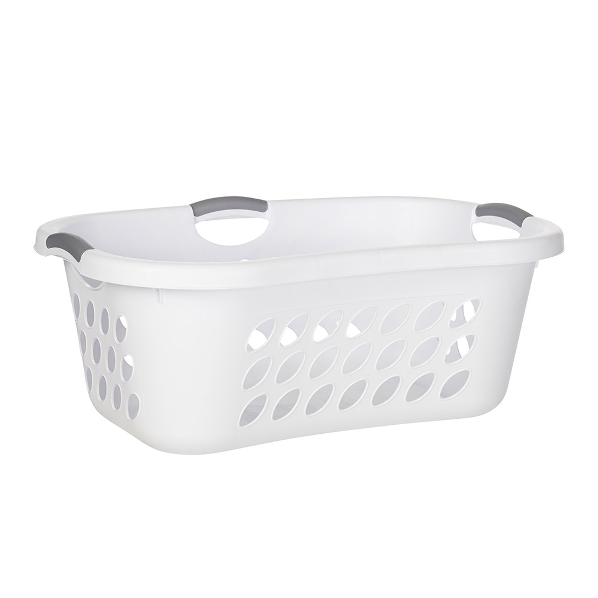 Sterilite Ultra Hiphold Laundry Basket White Howards Storage World