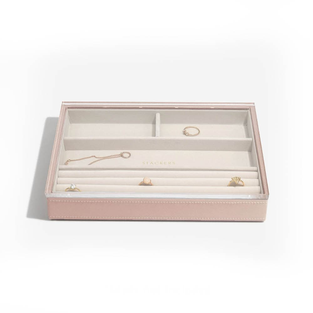 Stackers Classic Acrylic Jewellery Box Lid Howards Storage World