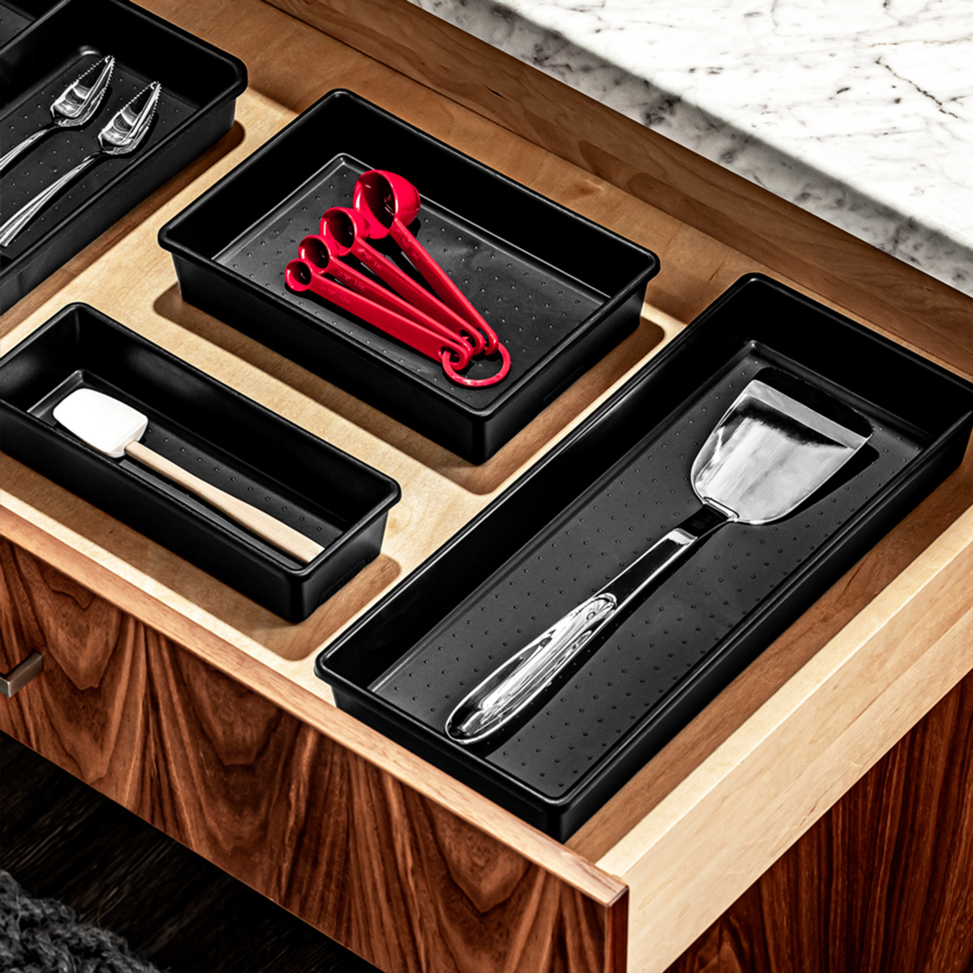 madesmart Drawer Organiser Large White Howards Storage World