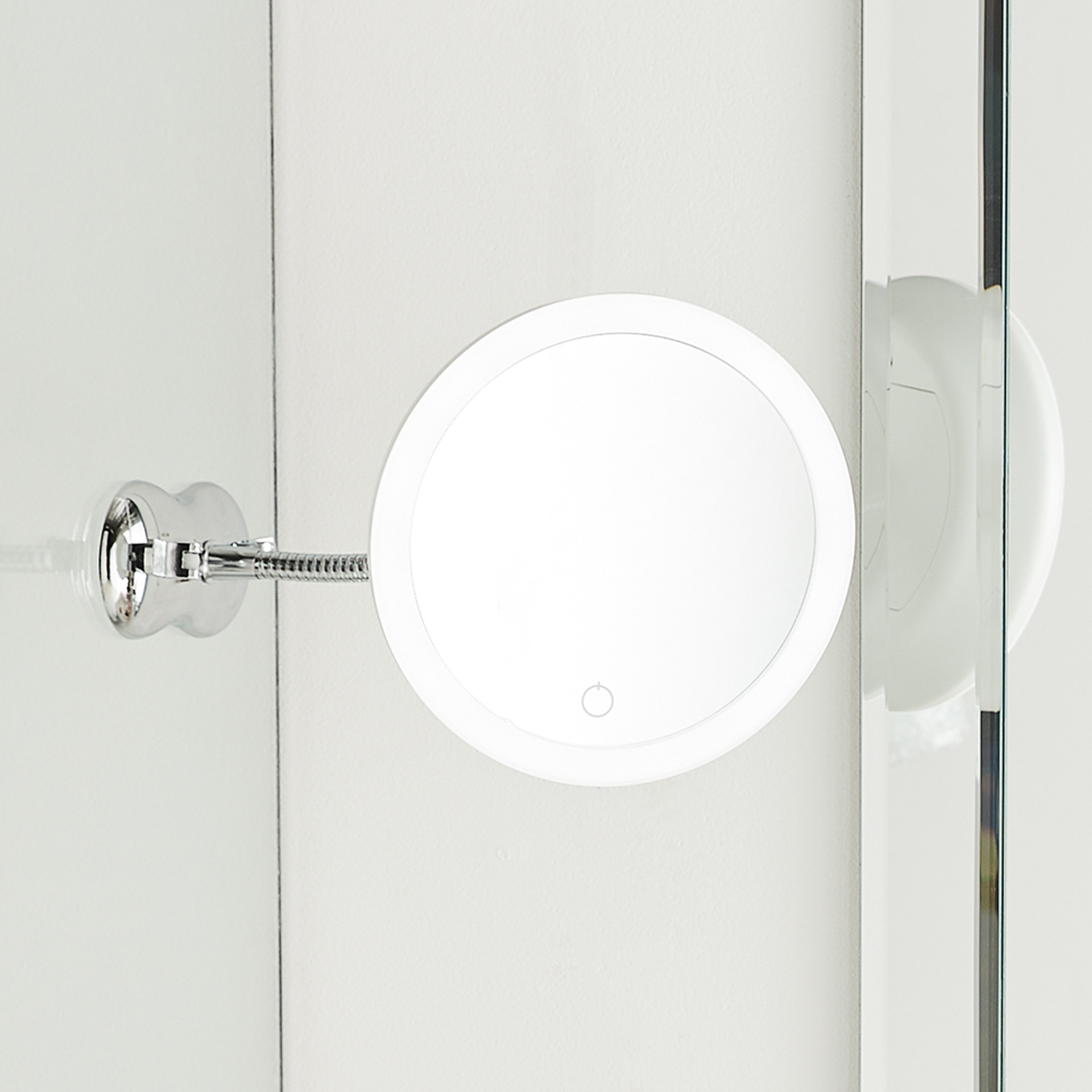 Signature Collection Wall Mounted Magnifying LED Makeup Mirror