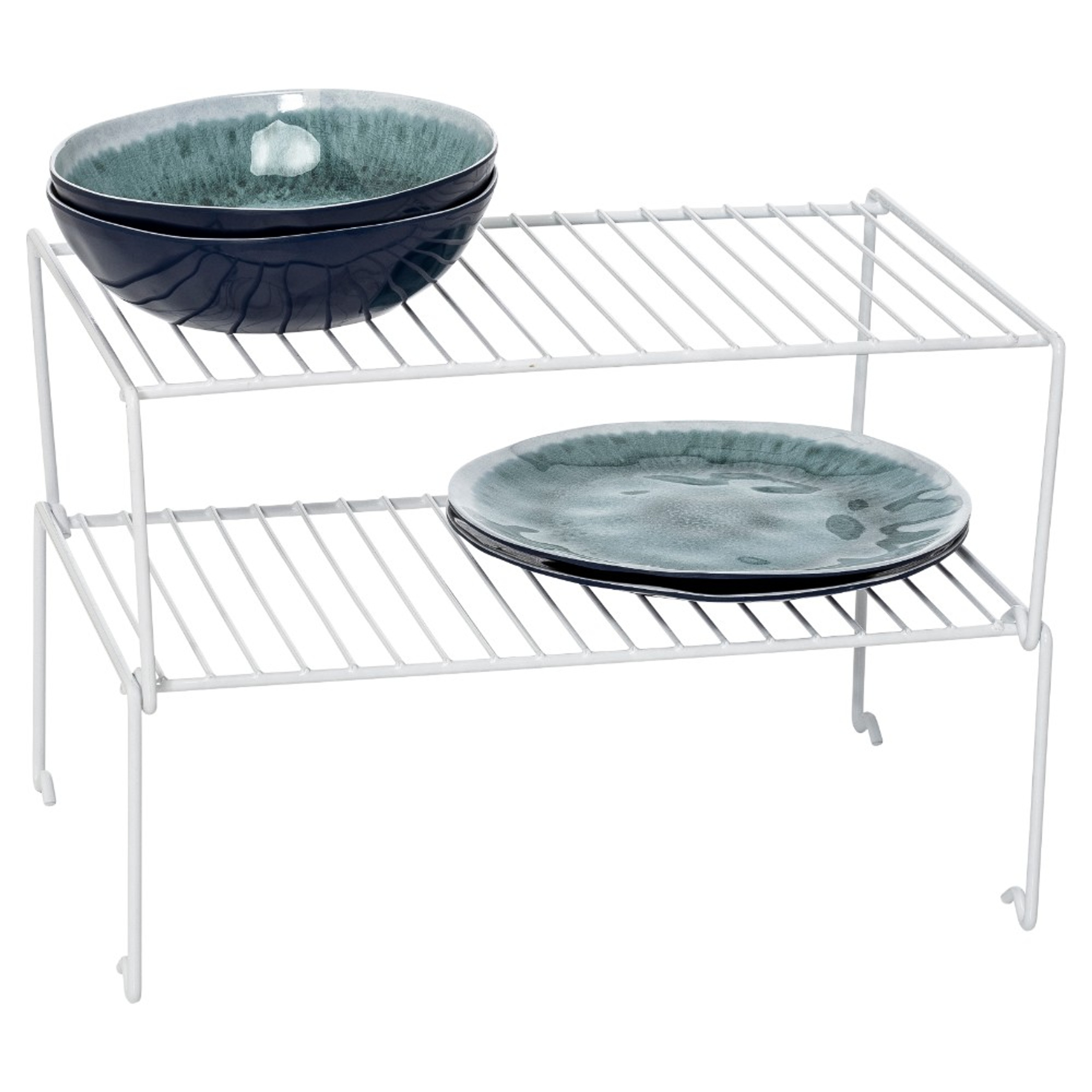 Howards Wire Stackable Shelf White Howards Storage World