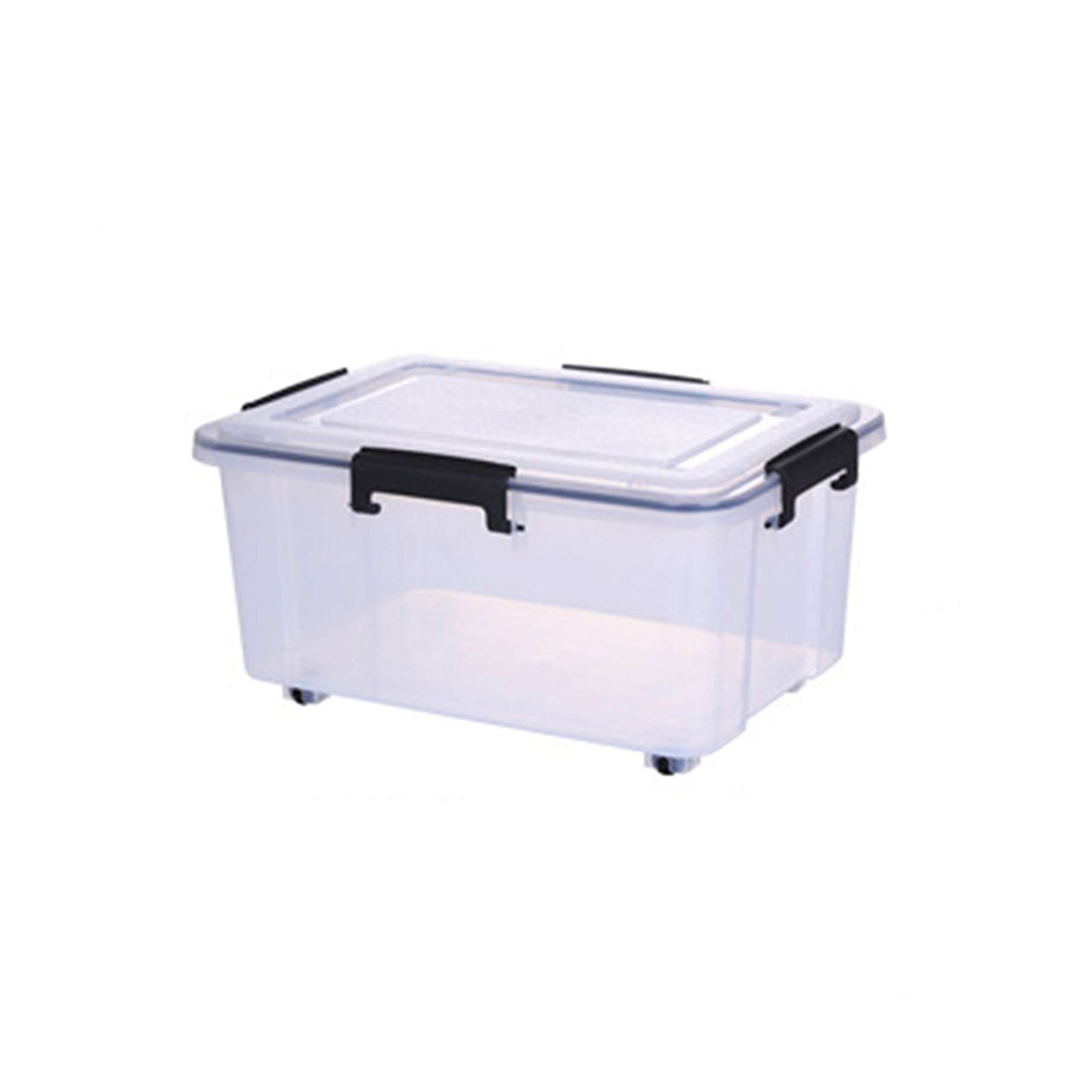 Super Seal Storage Box with Wheels 15L Howards Storage World