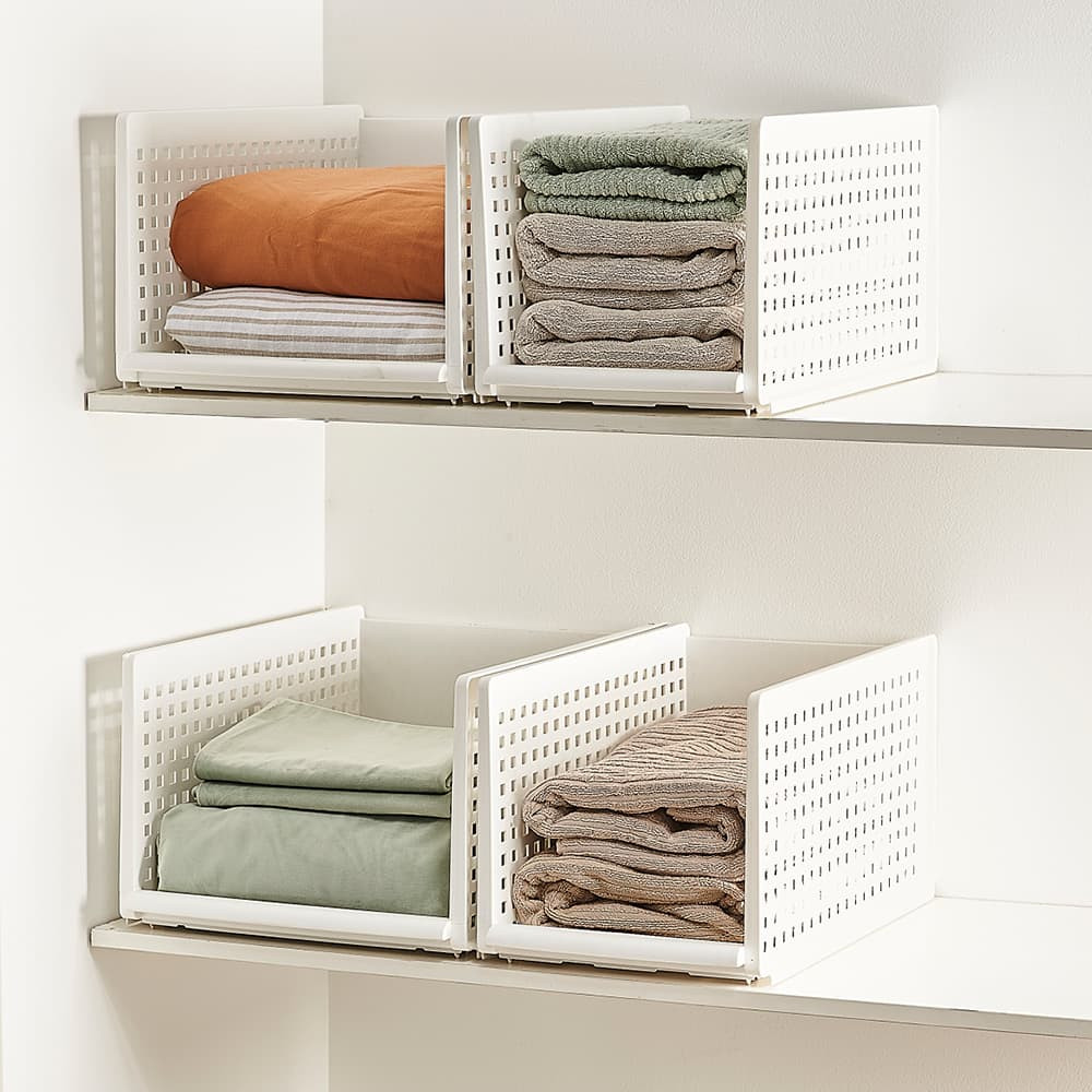 Likeit Stacking Basket Wide Howards Storage World