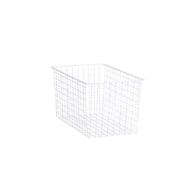 elfa Drawer System 35 Wire Drawer 3 Runner - White