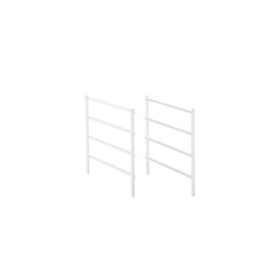 elfa Drawer System Frame Sides 4 Runner 2-Piece - White