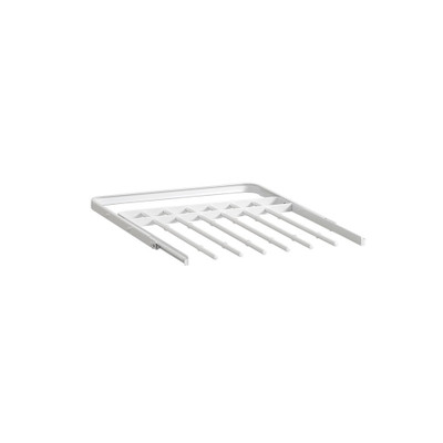 elfa 40 Gliding Pant Rack 6 Prong W449mm - White