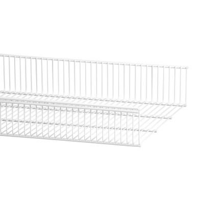 elfa 40 Wire Shelf Basket 607mm Width - White