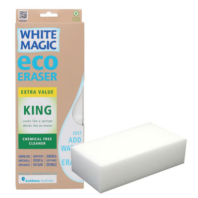 White Magic Microfibre Eraser - King Size Block