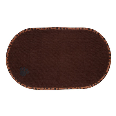 White Magic Pet Bowl Mat