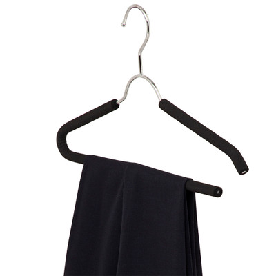 Howards Foam Shirt & Pant Hanger 2 Pack - Black | Howards Storage World