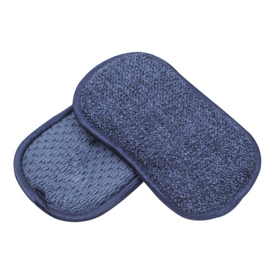 White Magic Eco Cloth Washing Up Pad - Denim