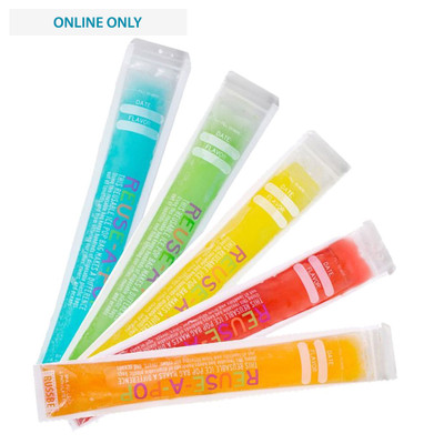 Buy 90pcs Disposable Ice Pop Molds Bags  87x24 Large Freeze Pop B Popsicle  Bags with Silicone Funnel Popsicle Molds Pouches with Zip Seals for  Smoothies Ice Candy Pops Yogurt Sticks Online