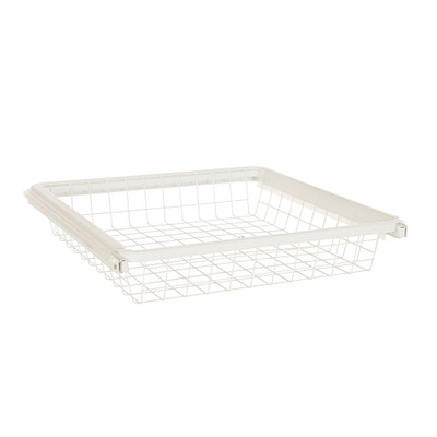 elfa 40 Gliding Wire Drawer W449mm x H85mm - White