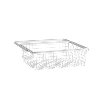 elfa 40 Gliding Wire Drawer W605mm x H185mm - White