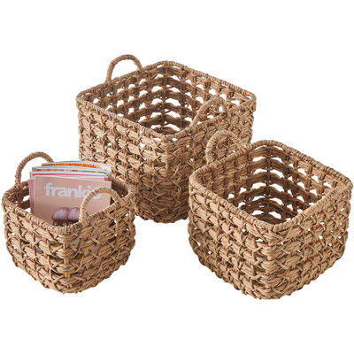 Howards Square Woven Storage Baskets
