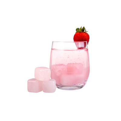 Bartender Rose Quartz Gin Stones