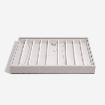 Stackers Supersize Necklace & Bracelet Jewellery Box Layer - Taupe