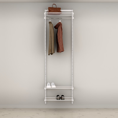 elfa Classic Hallway Shelving Solution Option 1