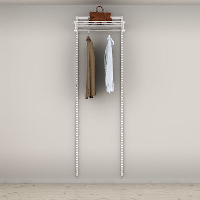 elfa Classic Wardrobe Shelving Solution Option 1