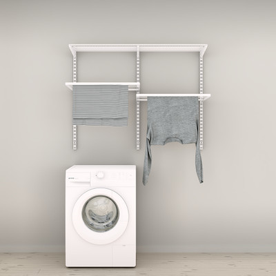 elfa Classic Laundry Shelving Solution Option 2