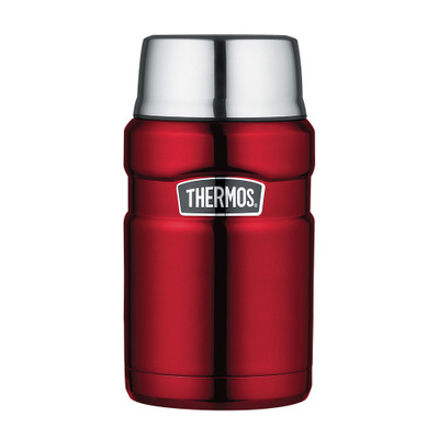 Thermos Stainless King Insulated Food Jar 710ml - Red