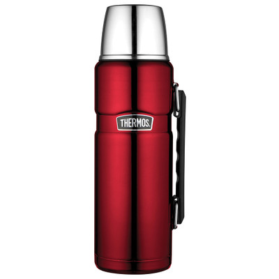Thermos Stainless King Insulated Flask 1.2L - Red
