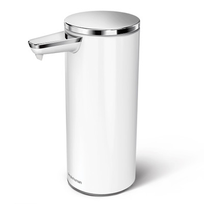 simplehuman Rechargeable Sensor Liquid Soap Dispenser - White