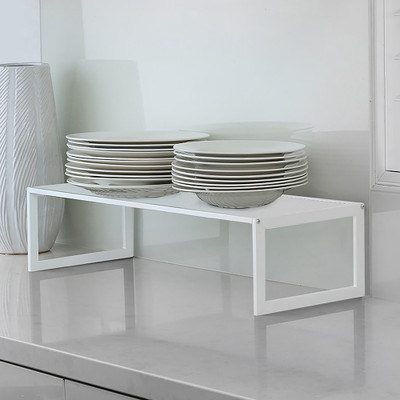 WilliamsWare Deep Stackable Kitchen Shelf 70cm Wide - White