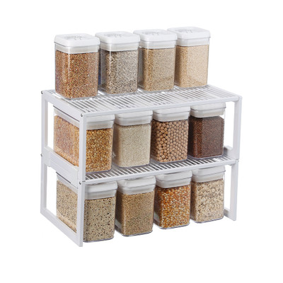 WilliamsWare Deep Stackable Kitchen Shelf 45cm Wide - White | Howards ...