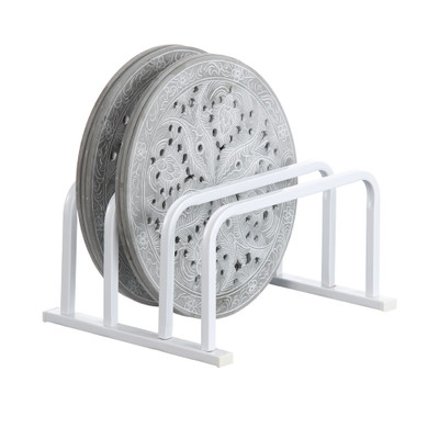 WilliamsWare Vertical Kitchen Rack - White | Howards Storage World