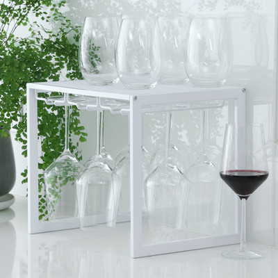 WilliamsWare Stemmed Wine Glass Holder - White