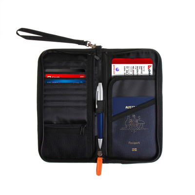 Globite RFID Travel Wallet - Black
